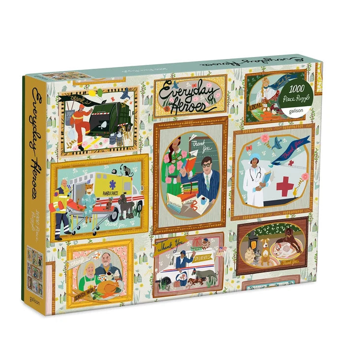 Puzzle - Everyday Heroes - 1000 Piece - Findlay Rowe Designs