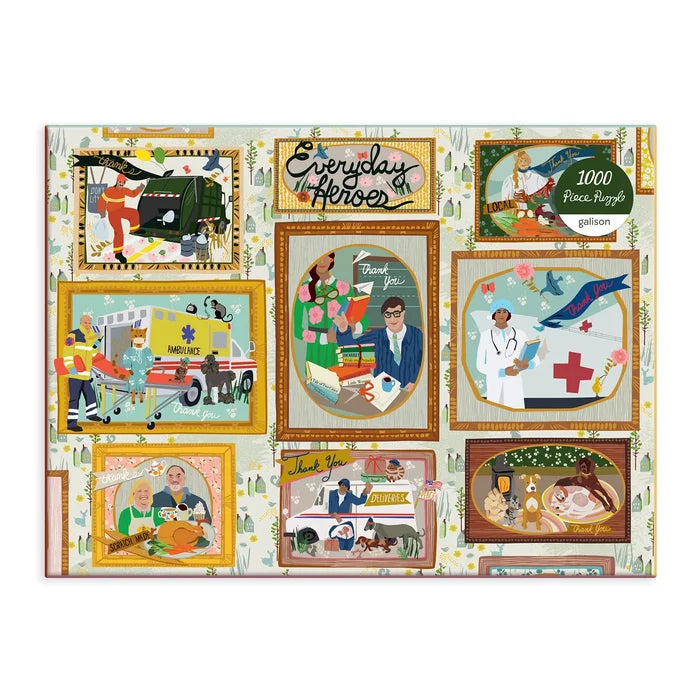 Puzzle - Everyday Heroes - 1000 Piece - Findlay Rowe Designs