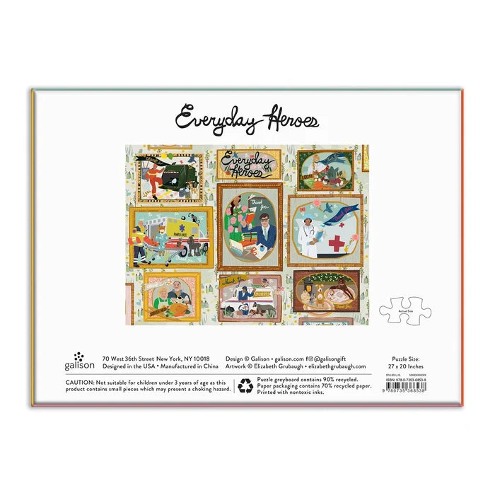 Puzzle - Everyday Heroes - 1000 Piece - Findlay Rowe Designs