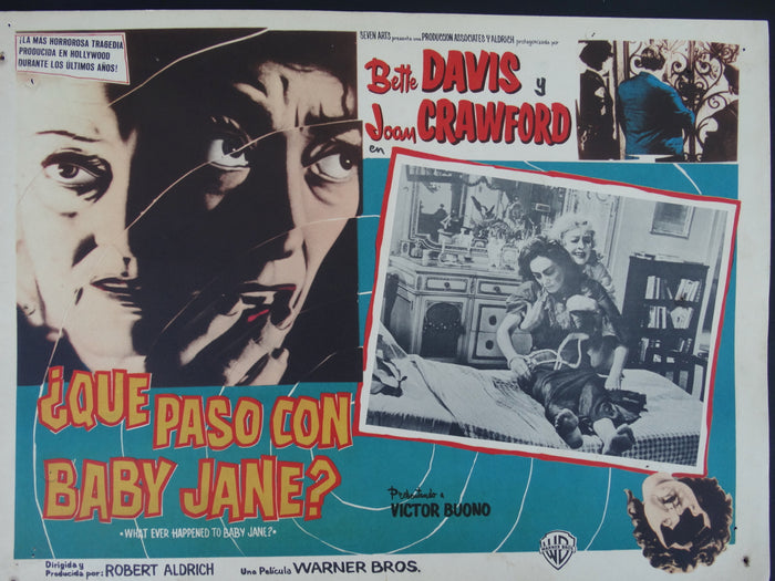Que Paso Con Baby Jane? (Whatever Happened To Baby Jane? 1962) Lobby Card C