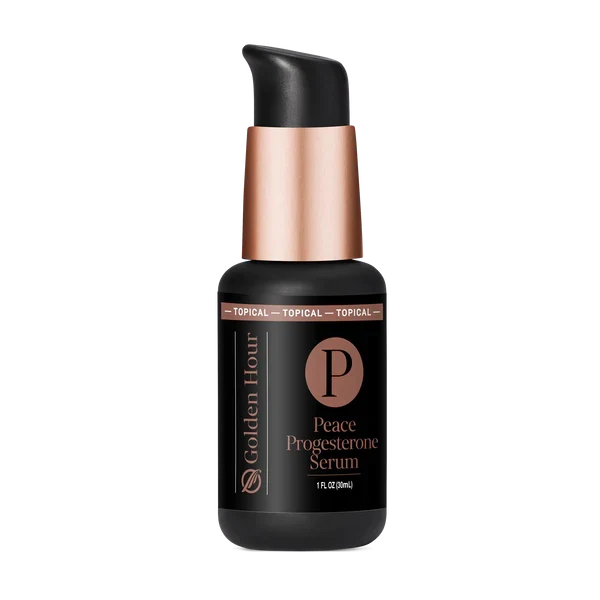 Quicksilver Golden Hour Peace Progesterone Serum 1