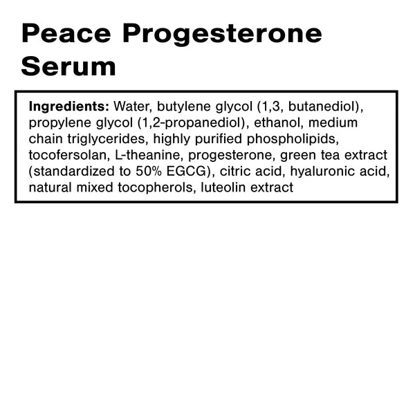Quicksilver Golden Hour Peace Progesterone Serum 2