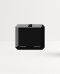 FEITIAN black contact smart card reader for secure card authentication and ID access.