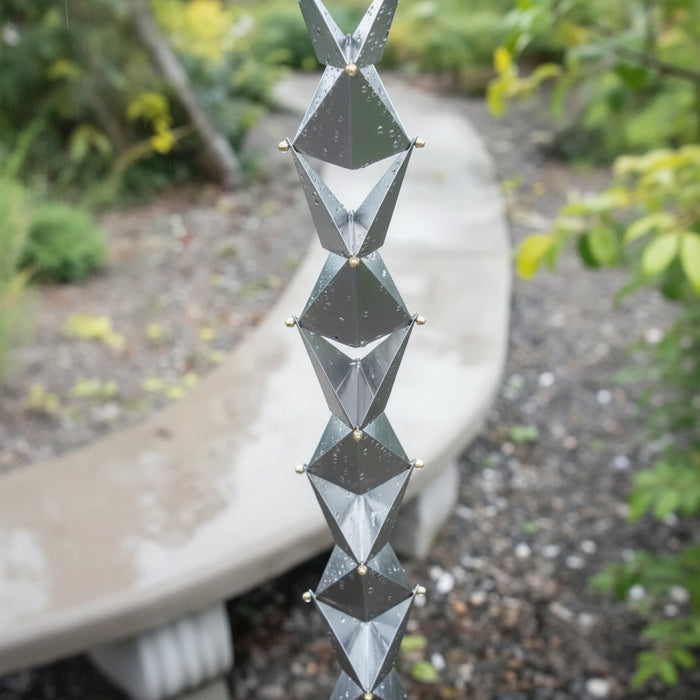 Rain Chain Origami -Stainless RainChains