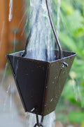 Copy of Rain Chain Aged Copper Slotted Square Cups RainChains