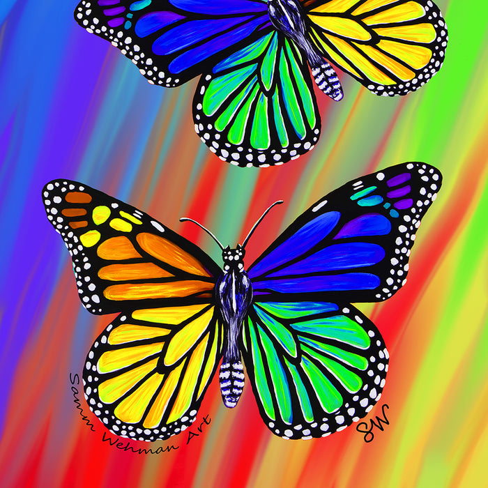 Rainbow Monarch by Samm Wehman