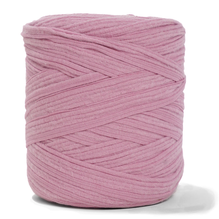 Recycled T-Shirt Fabric Yarn - Ballet Pink Color