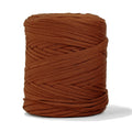 Recycled T-Shirt Fabric Yarn - Cinnamon Color