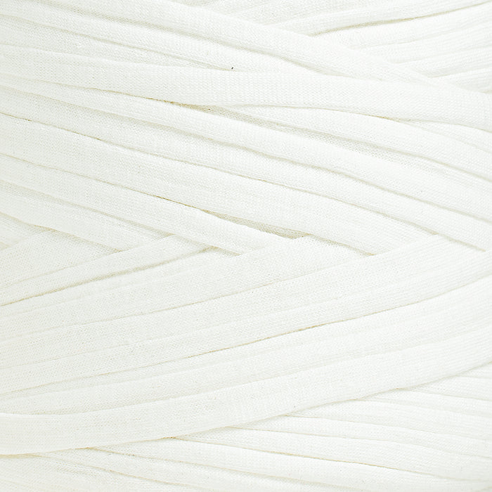 Recycled T-Shirt Fabric Yarn - Natural Color