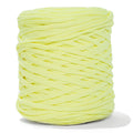 Recycled T-Shirt Fabric Yarn - Neon Yellow Color