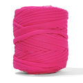 Recycled T-Shirt Fabric Yarn - Raspberry Color