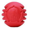 Red Stars-and-Stripes Ball for Treat & Fetch Play
