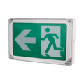 Emergency - WET Location Running MAN Sign - IP65 - 120MINS Battery Back UP - 120-347Vac - 24 Hour Recharge Time — Title: Default Title