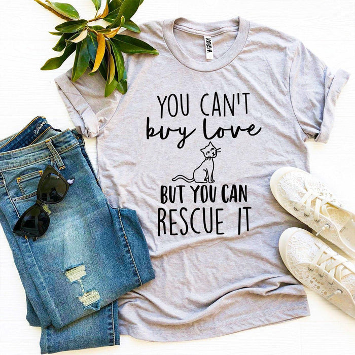 Rescue Love Dog-Outline Tee