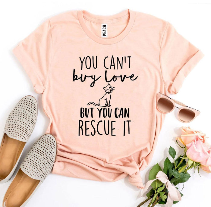 Rescue Love Dog-Outline Tee