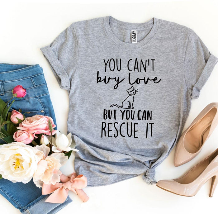 Rescue Love Dog-Outline Tee
