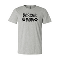 Rescue Mom Paired-Paw Tee