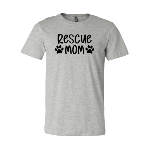 Rescue Mom Paired-Paw Tee
