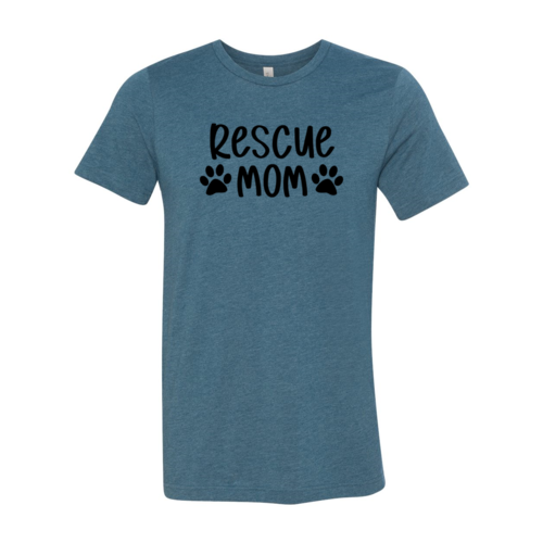 Rescue Mom Paired-Paw Tee