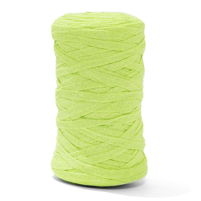 Ribbon Tape Yarn - Lime Green Color