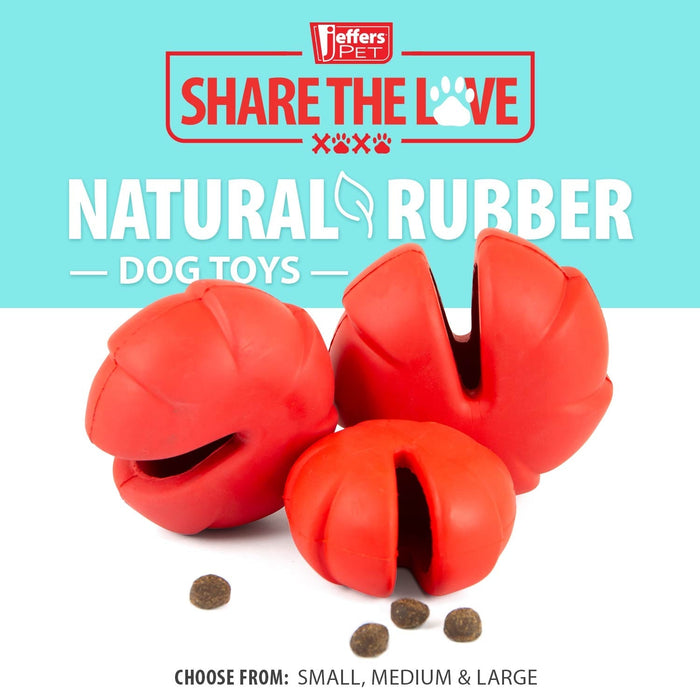 Ridged Millipede Treat Toy with a Filling Slit