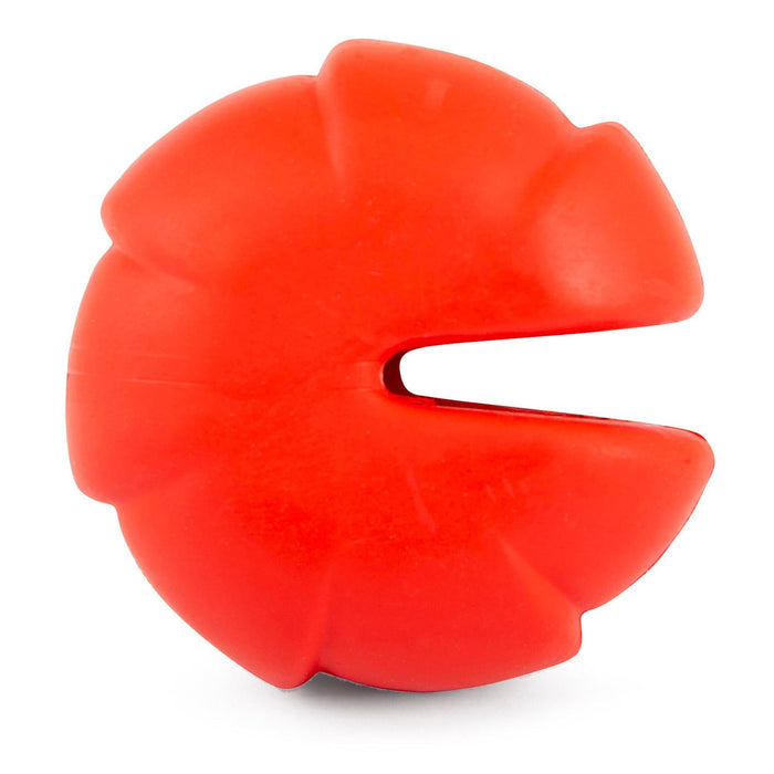 Ridged Millipede Treat Toy with a Filling Slit