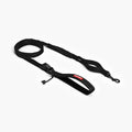 EzyDog Road Runner Leash in black – hands-free 210cm dog leash with shock absorption