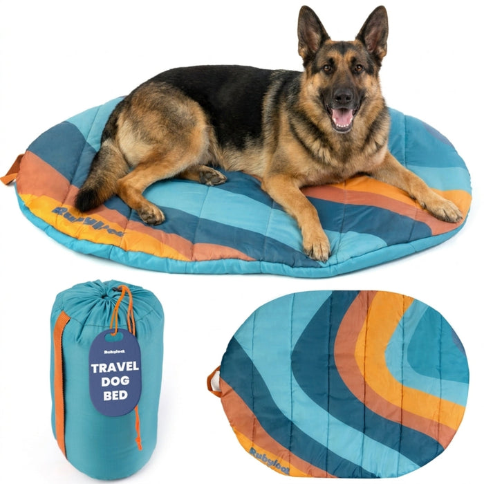 Sunset Surf Teal Large