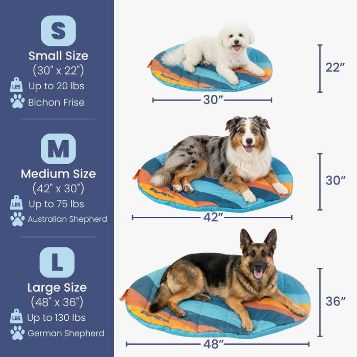 Roll-Up Dog Rest Mat with Carry Bag