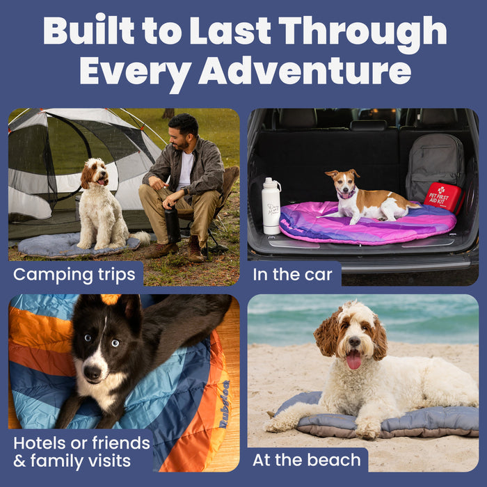 Roll-Up Dog Rest Mat with Carry Bag