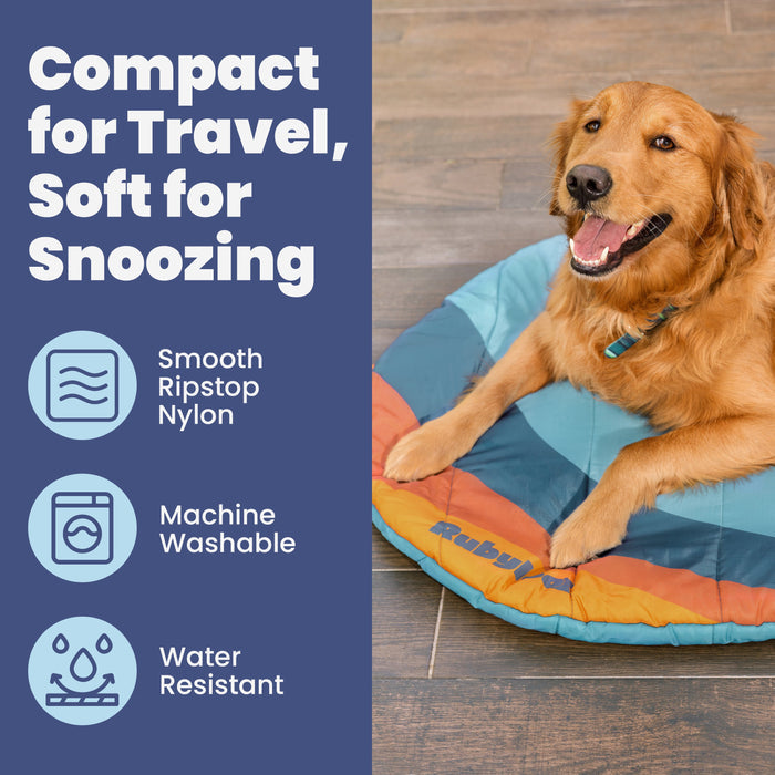 Roll-Up Dog Rest Mat with Carry Bag