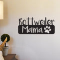 Rottweiler Metal Wall Art — Mama Design
