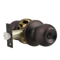 Round Ball Knobs Entrance Privacy Passage Dummy Door Lock Knob, Oil Rubbed Bronze Finish DL607ORB - Probrico