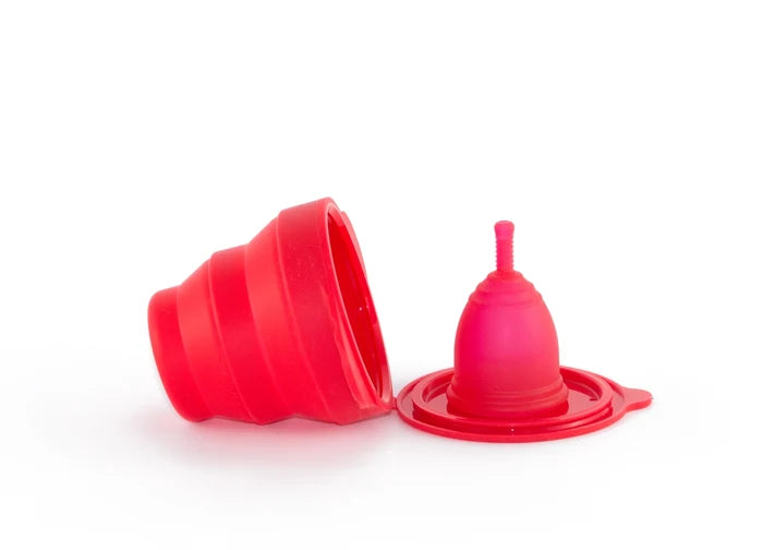 Ruby Microwave Steriliser for Menstrual Cups