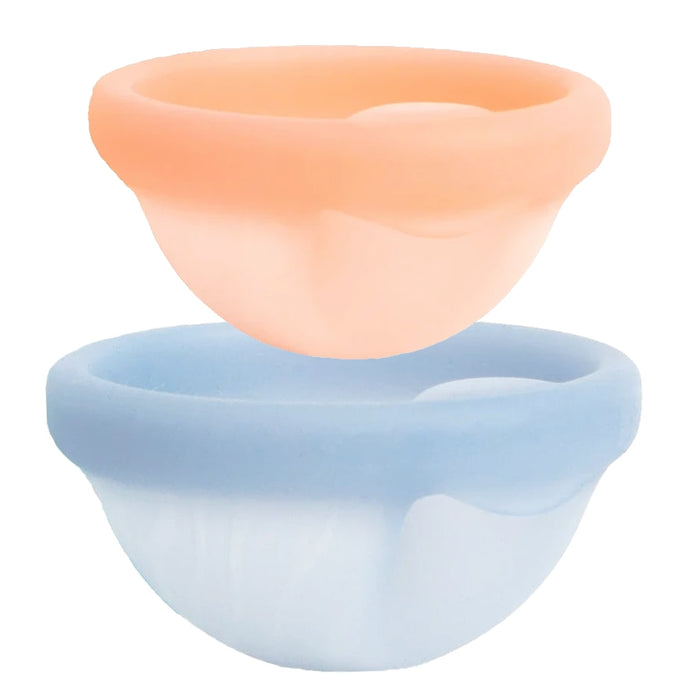 Saalt Reusable Menstrual Disc Duo - Small and Regular (2 Pack)