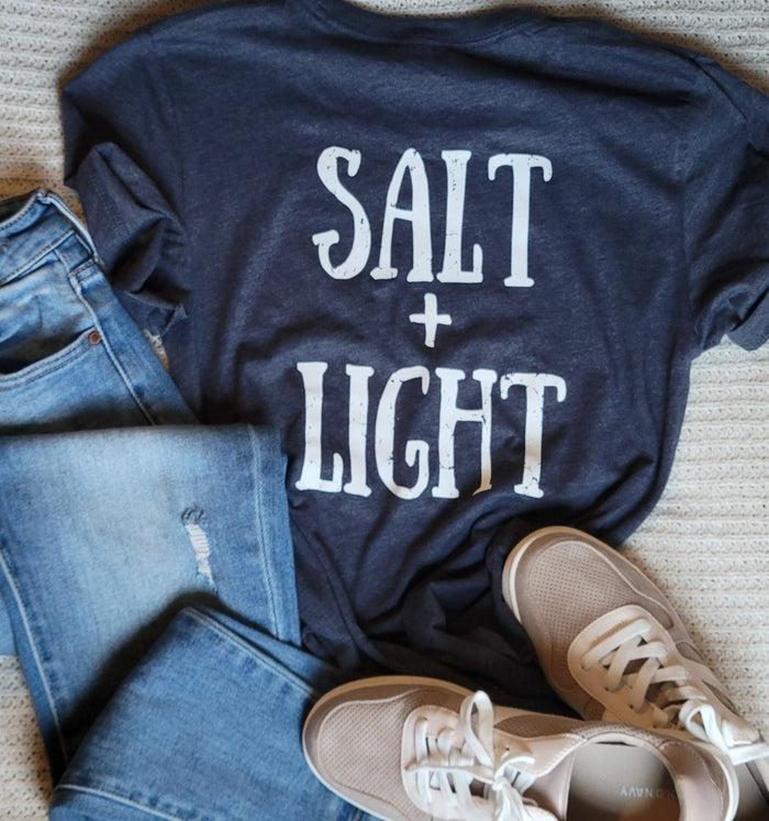 Salt and Light T-Shirt: M / Dusty Blue