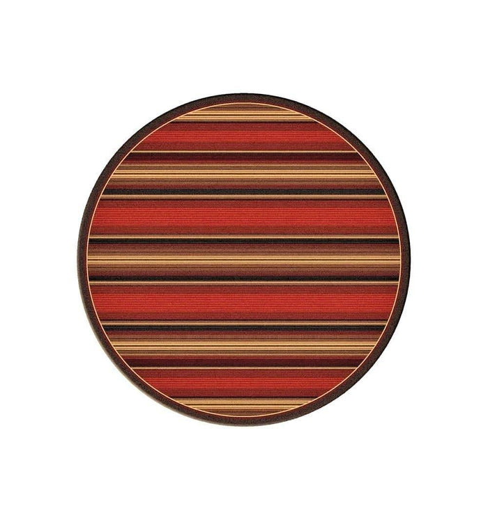 Santa Fe Southwestern Round Area Rug. Your Western Decor