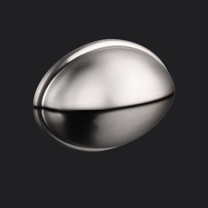 Satin Nickel Cup Pulls 76mm 3inch Hole Centers, Kitchen Cabinets Hardware PD82981 - Probrico