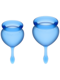 Satisfyer Menstrual Cup with Tab Stem (2 Pack)