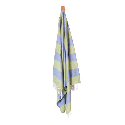 Seven Seas Turkish Towel / Sarong - Classic Sunny Stripe