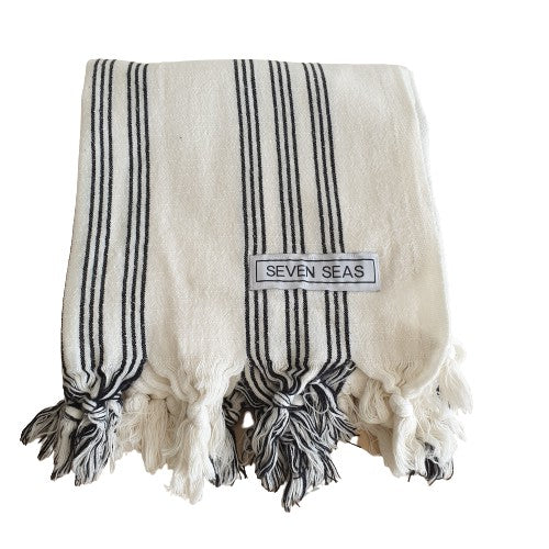 Seven Seas Turkish Towel / Sarong - Premium Monaco