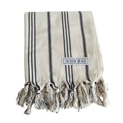 Seven Seas Turkish Towel / Sarong - Premium Monaco