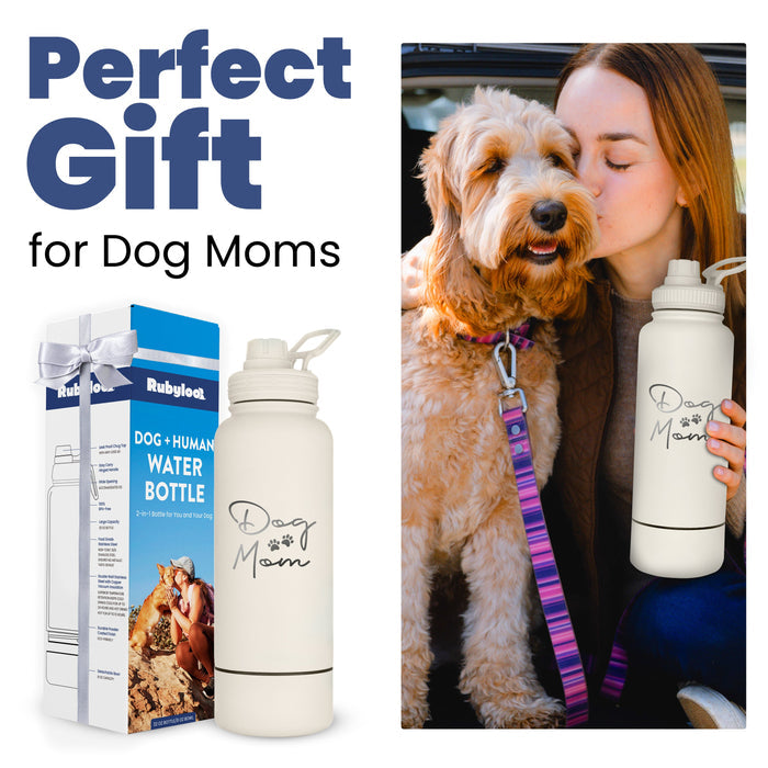 Shared Walk Water Bottle with an 8 oz Dog Bowl