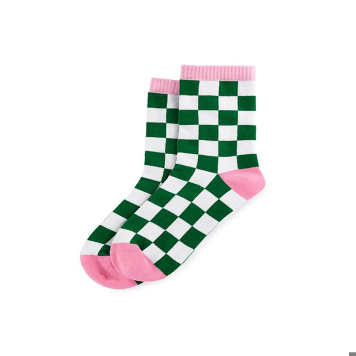 Shiraleah - Socks - Lucky Check - Green White - Findlay Rowe Designs