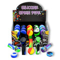 Silicone Mini Spoon Pipe  With Cover(60pcs/$1.25 ea.)