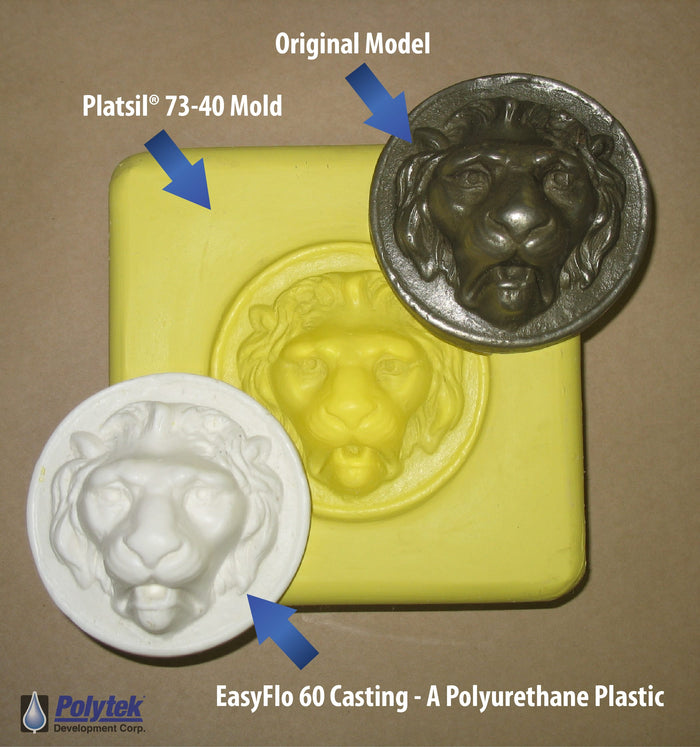 Silicone Rubber - Polytek Platsil - Liquid Silicone Platinum Cured Polytek