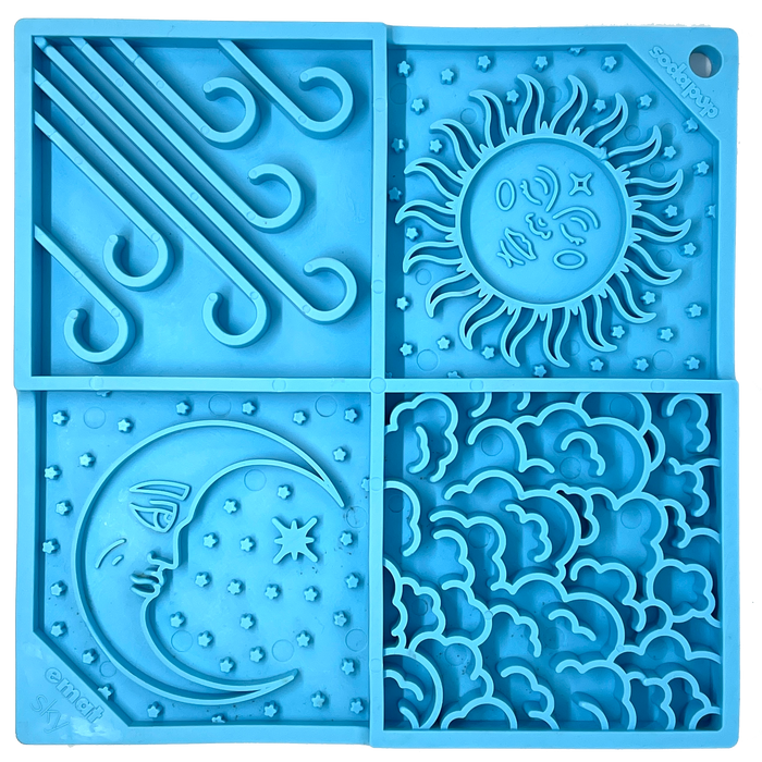Sky Four Panel Lick Mat