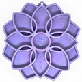 Soft Mandala Feeding Tray with Suction Cups