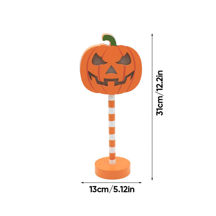 Solar-Powered Outdoor Halloween Lanterns with Spooky Glow