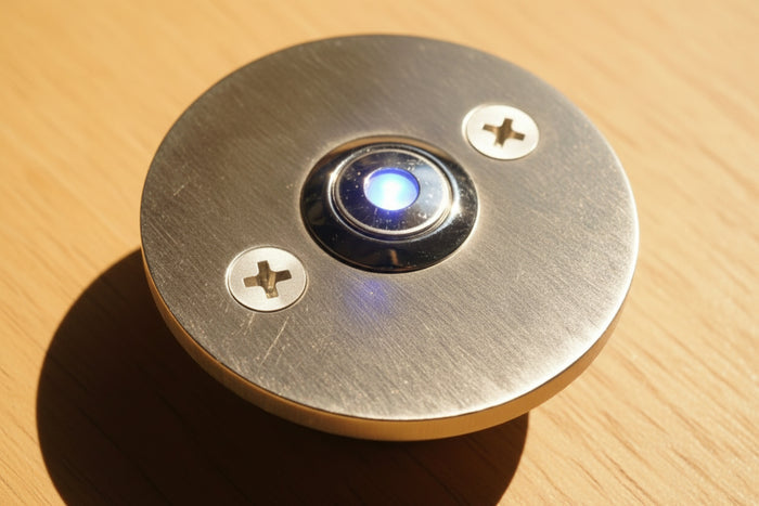 Stainless Steel Circle Doorbell Expressions LTD